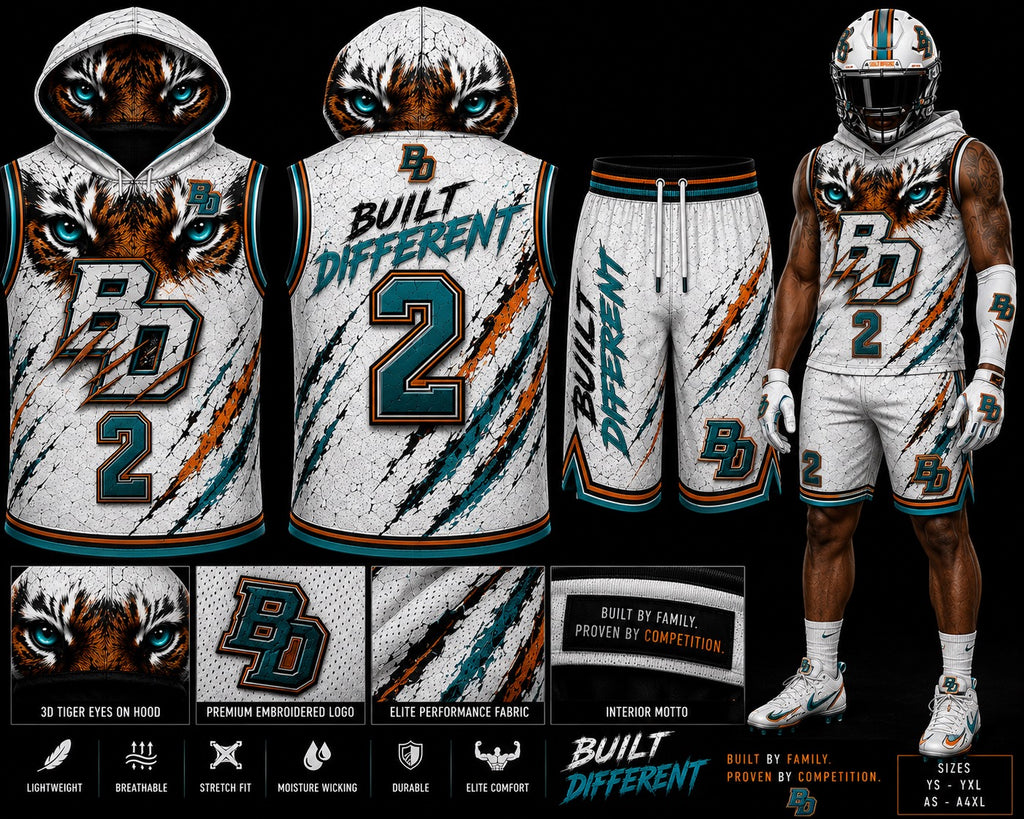 SIGNATURE BUILT DIFFERENT HOME JERSEY SET