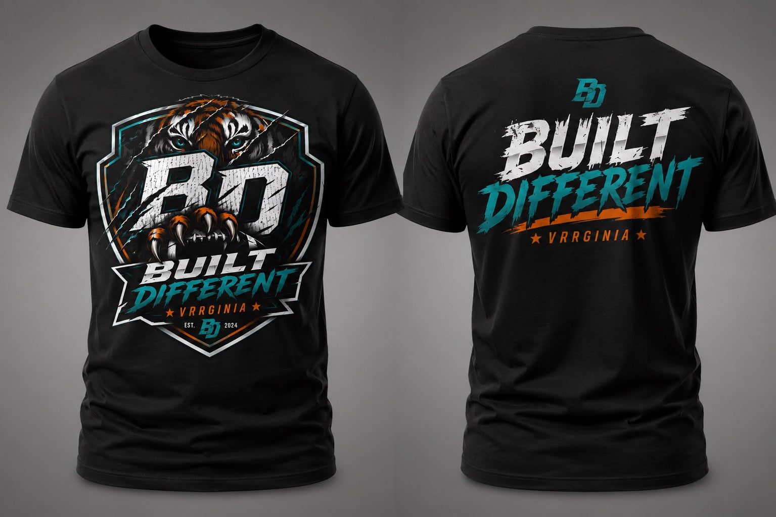 SIGNATURE BUILT DIFFERENT TEE SHIRT